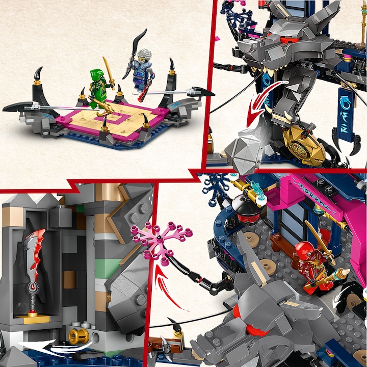 Produktbild LEGO Wolfsmasken-Dojo (71813, LEGO Ninjago)