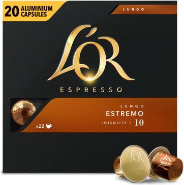 Actual product image L’OR Espresso Caps Estremo (20 x Port.)