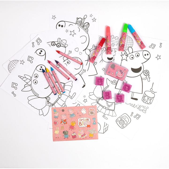 Actual product image Undercover Craft set creative box Peppa Pig 26 pieces