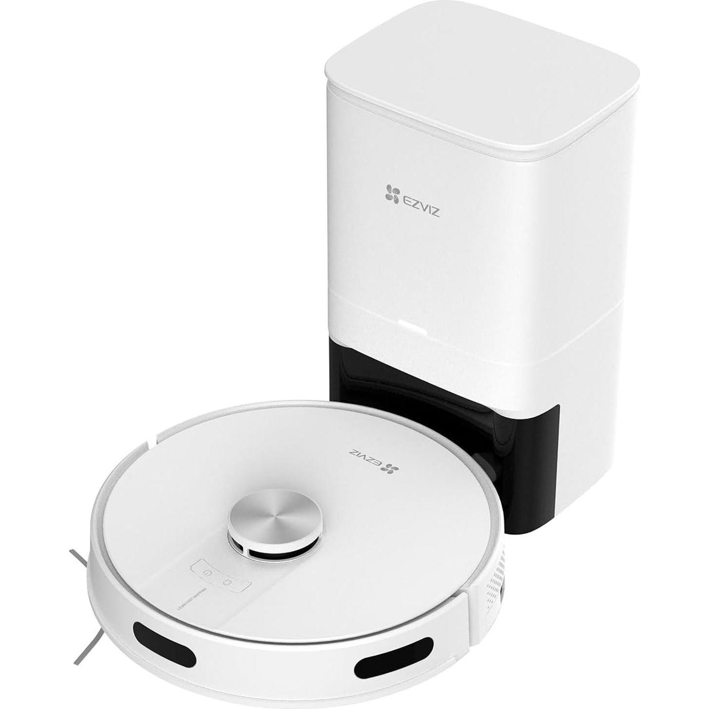 EZVIZ RE4P, Robot aspirapolvere, Bianco