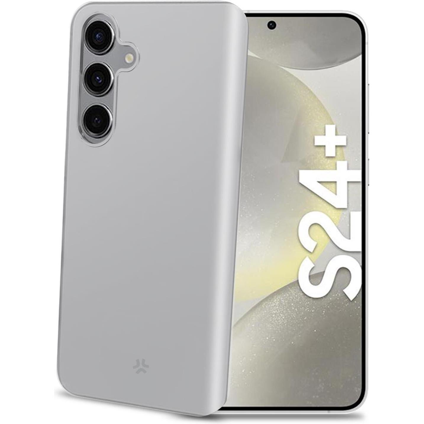 Celly Trasparente Custodia Gelskin 5G - (Samsung Galaxy S24+), Cover Smartphone,