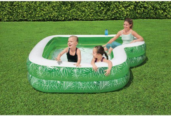 Actual product image Bestway Rectangular Pool Tropical Paradise