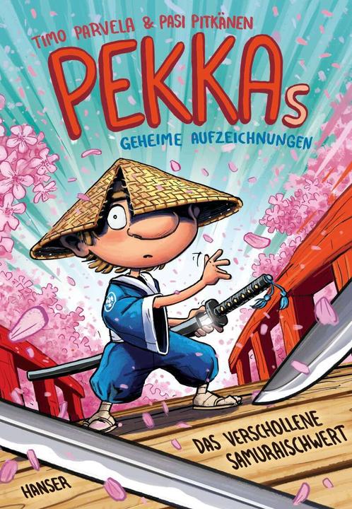 Produktbild Pekkas geheime Aufzeichnungen - Das verschollene Samuraischwert (Deutsch, Anu Stohner, Pasi Pitkänen, Timo Parvela, 2018)