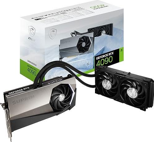 Actual product image MSI GeForce RTX 4090 SUPRIM LIQUID X (24 GB)
