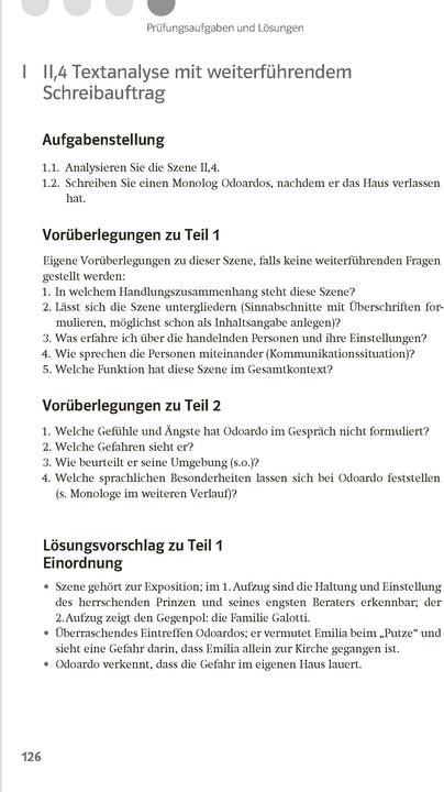 Produktbild Lektürehilfen Gotthold Ephraim Lessing "Emilia Galotti (Deutsch, Wolf Dieter Hellberg, 2018)