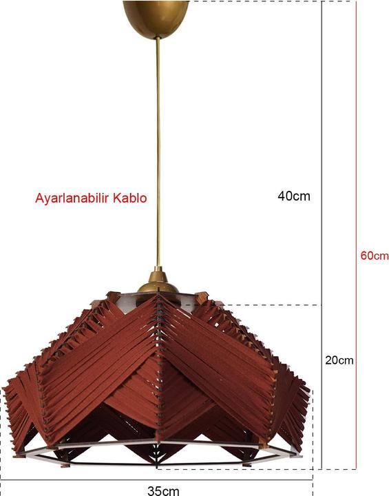 Actual product image Hermia Lily (E27)