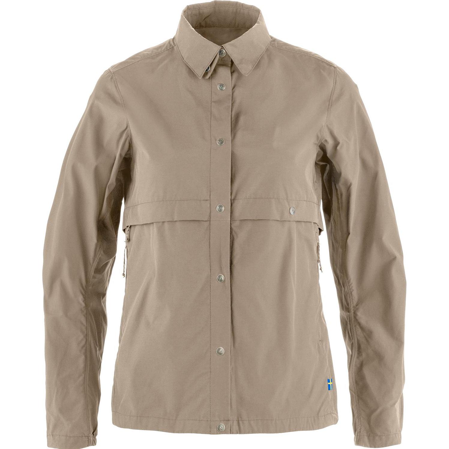 Fjällräven, Damen, Velojacke, Hoja Rider's Wind Jacket W (XS), Braun, XS