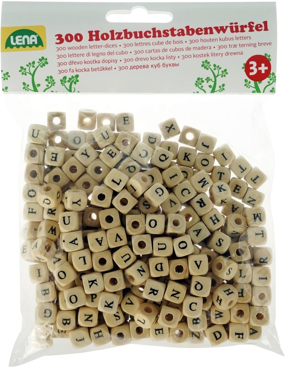 Lena letter cube