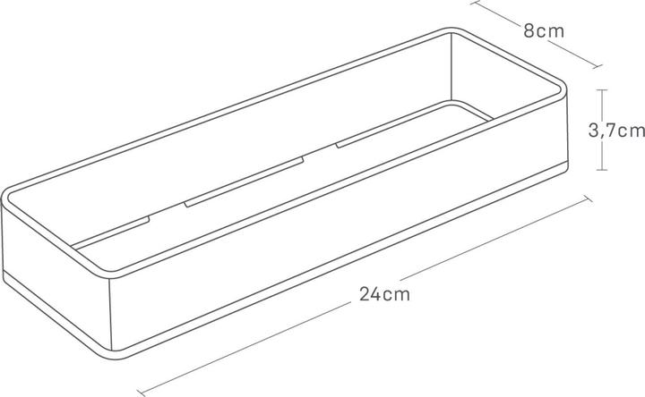 Immagine prodotto Yamazaki Organizzatore impilabile L (set di 2) TOWER