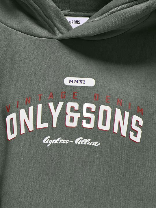 Produktbild Only & Sons Junior Osjceres Reg Vintage Print Hood Swt Noos (134)