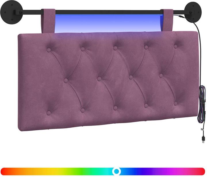 Actual product image vidaXL Modernes Kopfteil (55 x 7 x 7 cm)