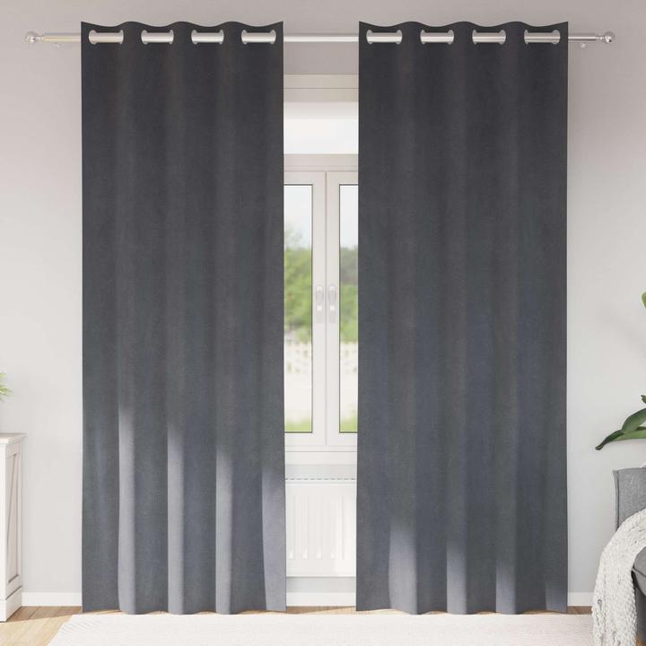 Produktbild vidaXL Verdunkelungsvorhänge (140 x 225 cm)