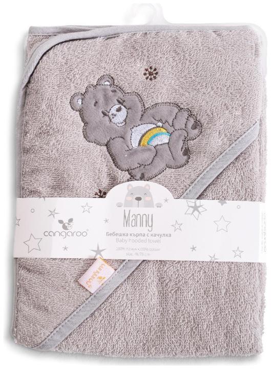 Cangaroo Serviette capuche Manny 76x76cm (76 x 76 cm)