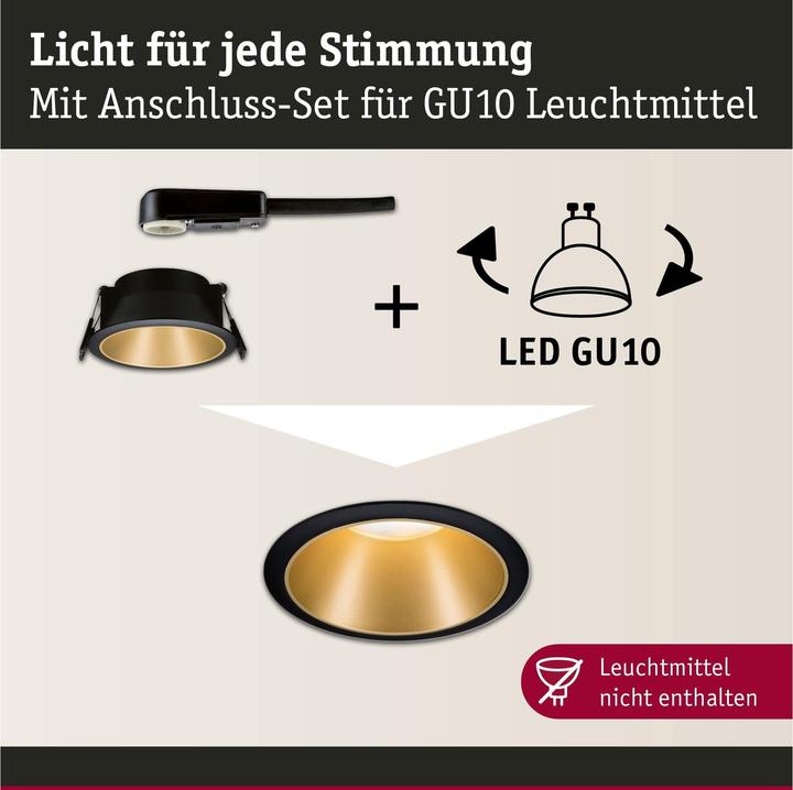 Actual product image Paulmann Recessed luminaire Cole (1800 lm, GU10)