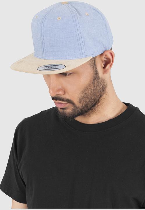 Actual product image Flexfit Chambray-Synthetic-Suede Snapback (One size)