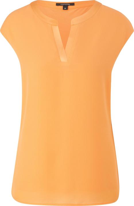 Comma T-Shirt T-Shirt mit Tunika-Ausschnitt (34)