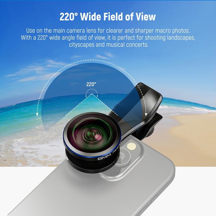 Image du produit Neewer Pro 8mm Fisheye Lens For Smartphone 17mm