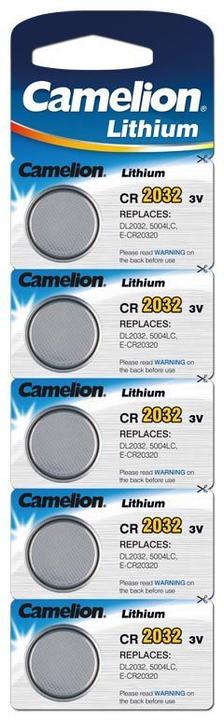 Camelion CR2032 (5 pcs., CR2032, 220 mAh)