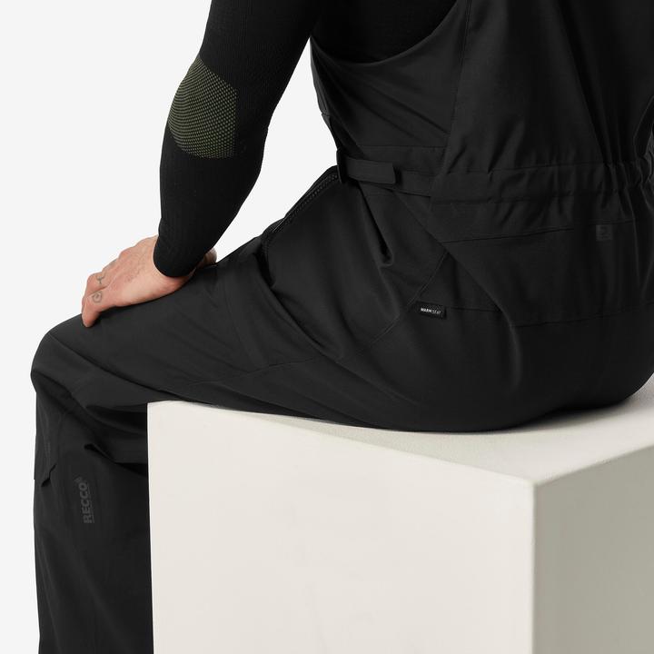 Produktbild Dreamscape Snowboardhose Latzhose Herren wasserdicht - 900 schwarz (L)