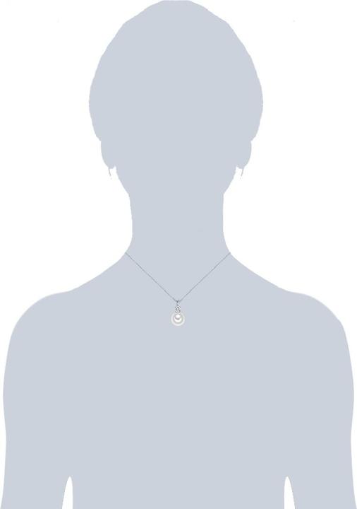 Immagine prodotto Lulu & Jane Argento Sterling Zirconia Shell Core Pearl argento - 33446 (Argento)