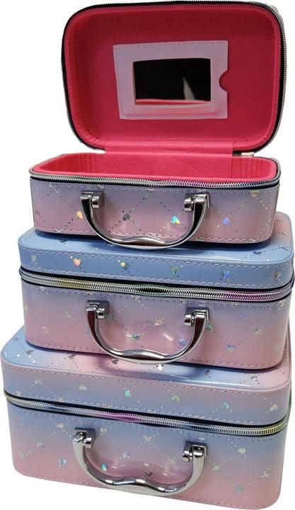Actual product image Extralink Lifestyle ladies cosmetic bag organiser make-up case 3in1 251