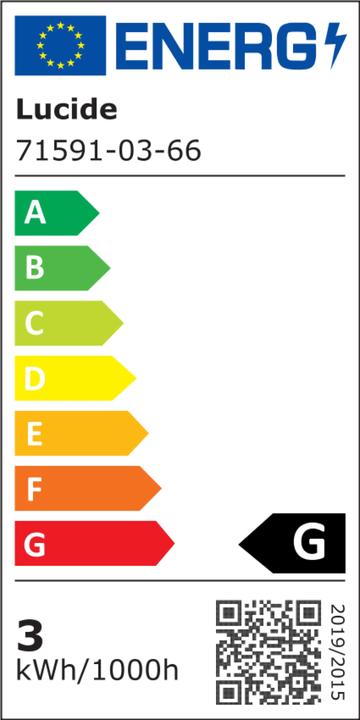 Label énergétique Lucide Dodo Lapin (295 lm)