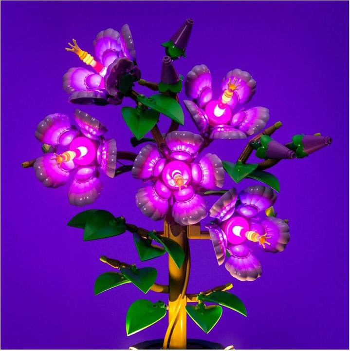 Actual product image Light my bricks LMB 2.0 LEGO® 10372# Hibiscus Light Kit