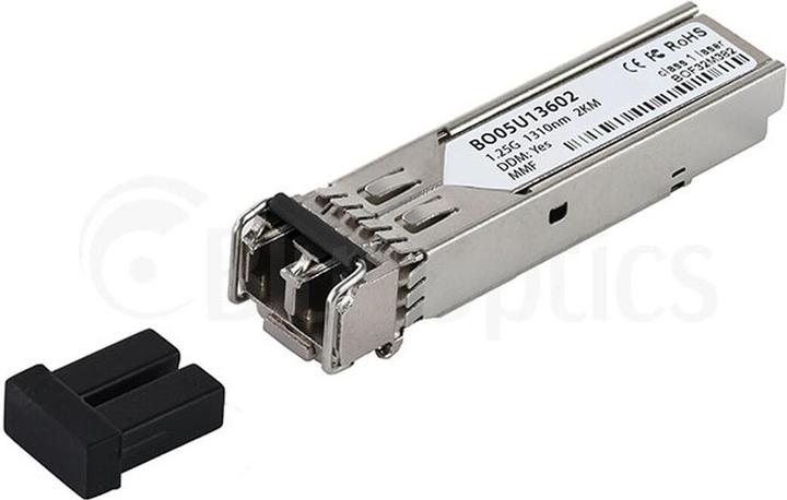 Produktbild BlueOptics MGBIC-LC03-BO. SFP Transceiver-Typ: Faseroptik, Maximale Datenübertragungsrate: 1000 Mbit/s, Schnitt