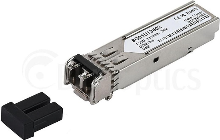 Produktbild BlueOptics MGBIC-LC03-BO. SFP Transceiver-Typ: Faseroptik, Maximale Datenübertragungsrate: 1000 Mbit/s, Schnitt