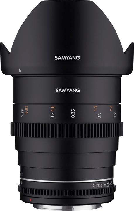 Image du produit Samyang 24mm T1.5 MK2 MFT (Micro Four Thirds, APS-C / DX, Micro Four Thirds, Plein format)