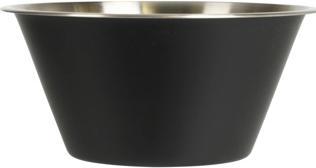 Produktbild Edelstahlschüssel schwarz 950ml (0.95 l)