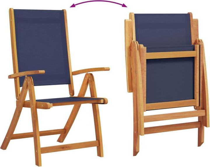 Produktbild vidaXL klappbarer Gartenstuhl