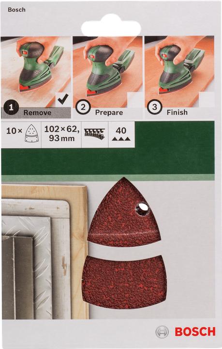 Produktbild Bosch Zubehör Schleifblatt-Set (40)