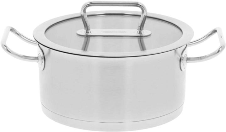 Demeyere Diverto 3 Kookpot 18 cm met glasdeksel (Kochtopf, Edelstahl)