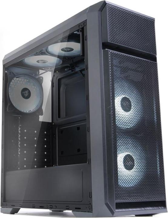 Actual product image Zalman N5 OF ATX, Baltas LED x3, ODD (Mini-ITX, ATX)