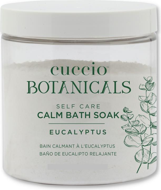 Produktbild Cuccio Botanicals Calm Bath Soak Eucalyptus (Badeperlen)