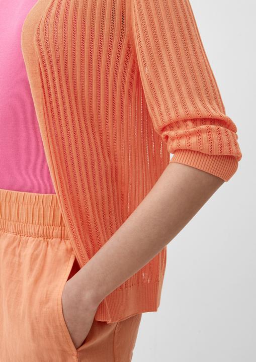 Produktbild s.Oliver Strickjacke Strickjacke aus Viskose (36)