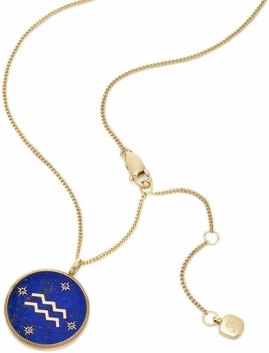 Produktbild Fossil - Gold-plated necklace Aquarius Written in the Stars JF04849710 (Edelstahl)