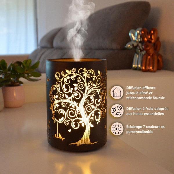 Produktbild Zen Arôme Ultraschall Diffuser Diffusor für ätherische Öle oder Raumdüfte Aromatherapie - Vita (110 ml)