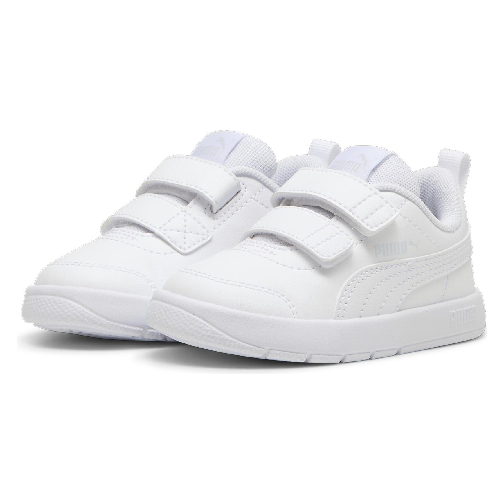 Puma, Meisjes, Sneakers, Courtflex V3 V Inf, Wit, (21)