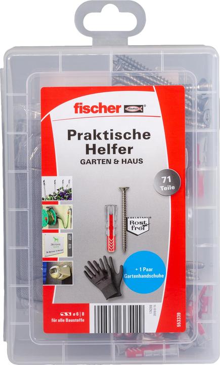 Actual product image Fischer EasyDIY Box garden and balcony (71 pcs.)