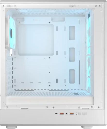 Actual product image Cougar Gehäuse Midi-Tower Airface Pure PRO, ARGB, Weiss (mATX, Mini-ITX, ATX)