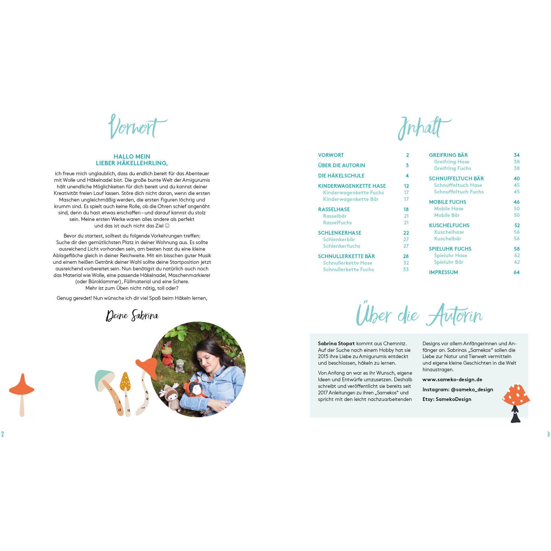 Thumbnail - Fuchs, Bär und Hase – süsse Häkelwelten für Babys, Ratgeber von Sabrina Stopat