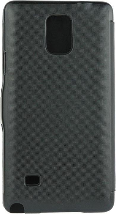 Produktbild König Design Handyhülle Tasche für Samsung Galaxy Note 4 SM N910 schwarz gebürstet (Samsung Galaxy Note 4)