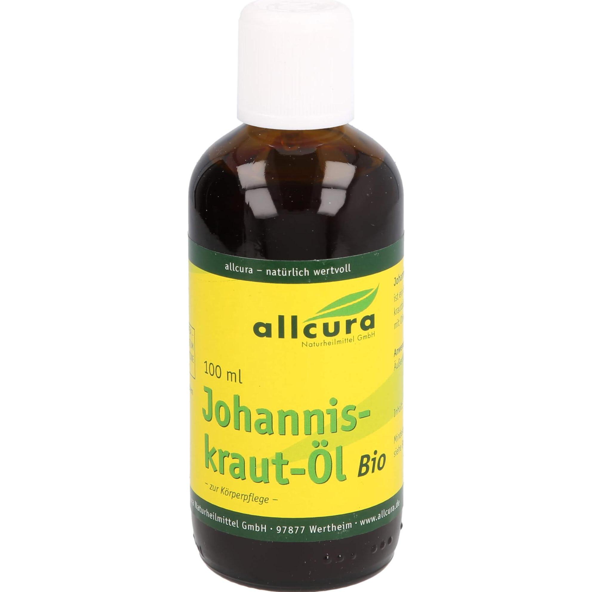 Thumbnail - Allcura, Bodylotion, Johanniskrautoel, 100 ml Öl (Körperöl, 100 ml)