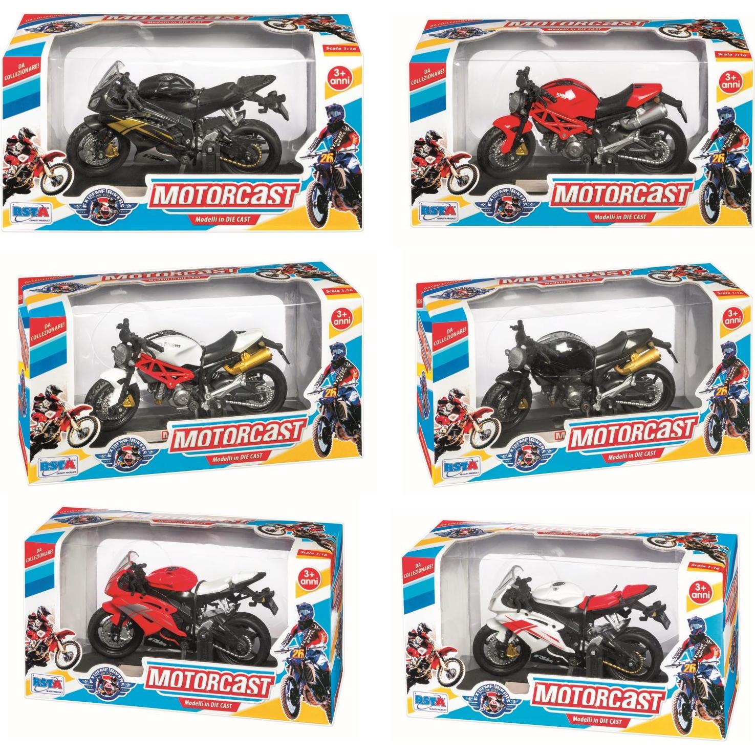 Rs Toys Moto Die Cast 4 Ass.Te Motorcast