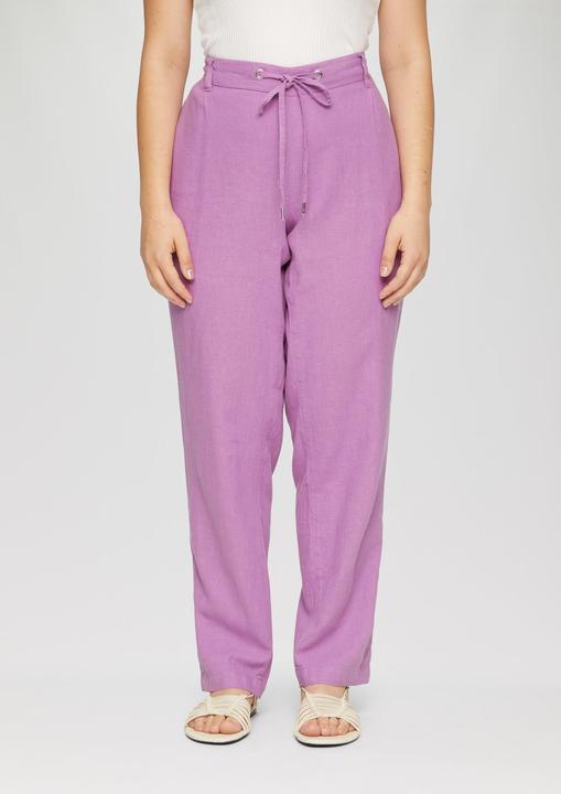 Image du produit S.Oliver Hose Hose aus Leinenmix mit Elastikbund und schmal zulaufendem Bein (46)