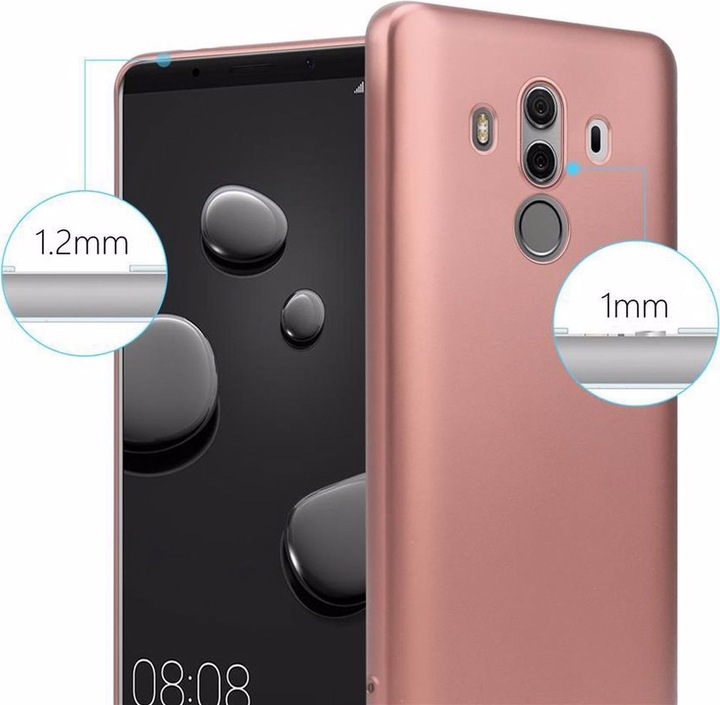 Produktbild Cadorabo TPU Matt Metallic Cover (Huawei Mate 10 Pro)