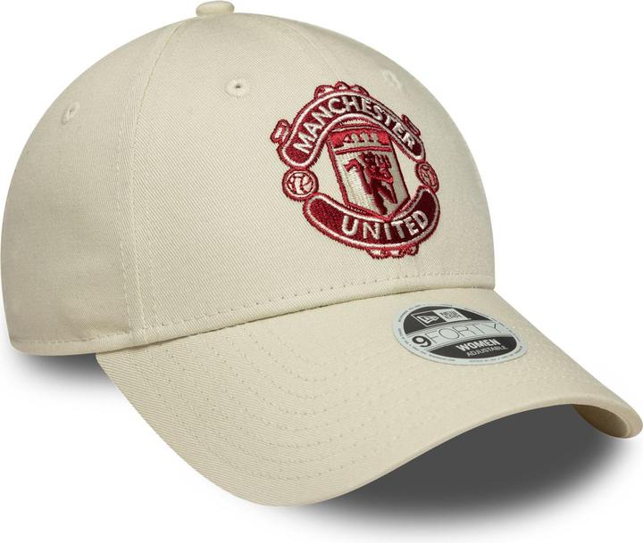 Actual product image New Era 9Twenty Damen Cap - Manchester United Ivory