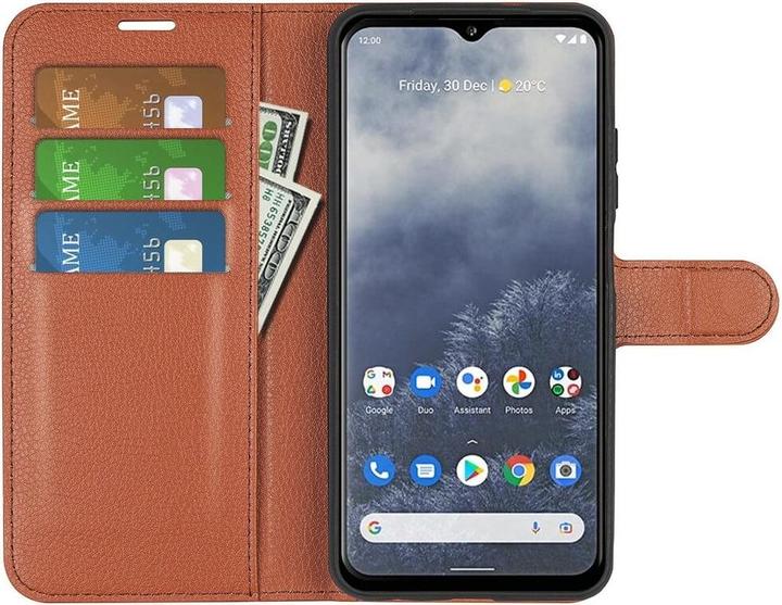 Produktbild Cover-Discount Nokia G60 - Leder Etui Hülle braun (Nokia G60)